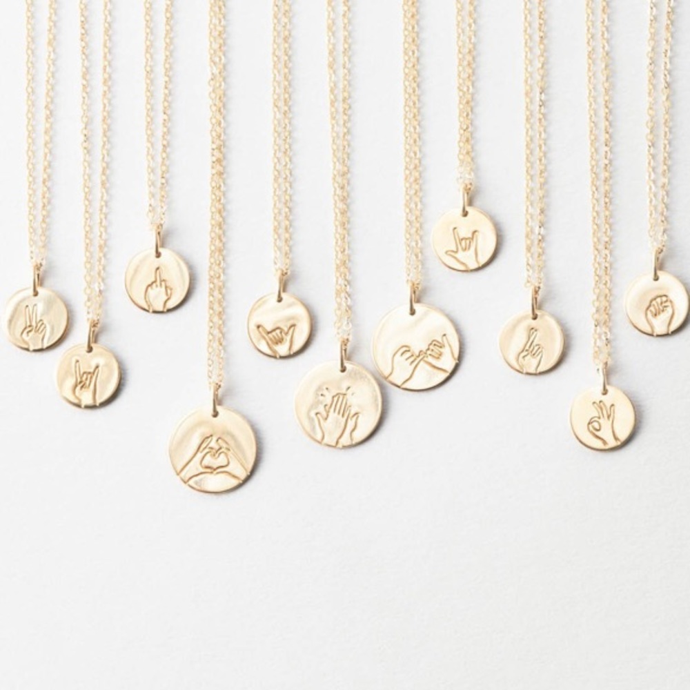 “Right On” Shaka Hand Hawaiian Cute Charm Necklace - Picture 15 of 16